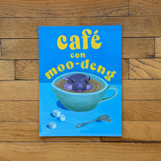 café con moo-deng ~ Original